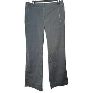 Athleta Gray hiking pants convertible cropped capri.